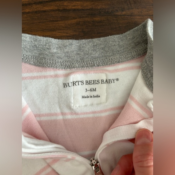 Burt’s Bees Infant Onesie Sleeper - great condition! - Picture 4 of 6